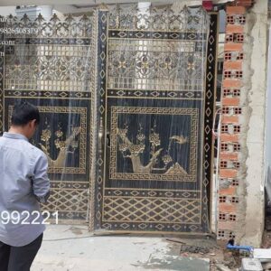 Gate Design Ideas With Modern Patterns Fundermax Sheet Gate Design No-3493