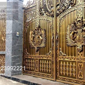 Elegant Gate Design Trends For Homes Door Gate Grill Design No-3593