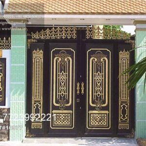 New Gate Design Ideas For Entrance Maharaja Gate Color Design No-3665