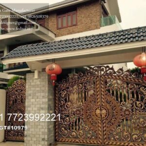 Best Gate Design Inspiration For Entryway Front Door Double Door Iron Gate Design No-3667