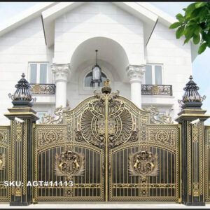 Stylish Metal Gate Designs For Homes Main Gate Design 10 Feet No-3706