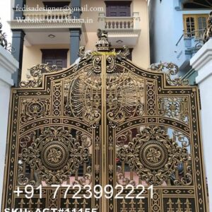 Affordable Gate Design For Homes Main Gate Paint Color Design No-3752