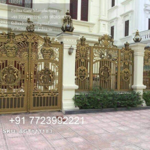 Stylish Gate Designs For Entry Cnc Cutting Design Gate No-3783
