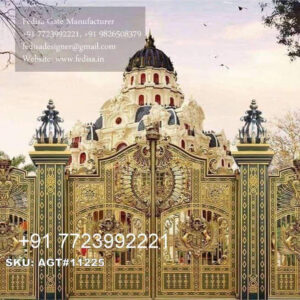 Stunning Front Gate Ideas Iron Wall Grill Design No-3830