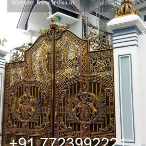 Stylish Gate Inspiration Lohe Ke Pipe Wale Gate No-3862