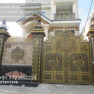 Modern Gate Design Ideas Collection 15 Feet Gate Design No-3933