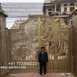 Modern Gate Design Ideas For Small Homes Lohe Ke Pipe Gate No-3959