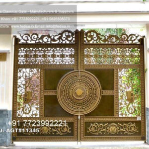 Stylish Gate Design Ideas For Homes Gate Wall Color No-3962