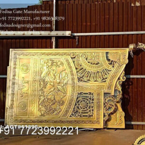 Elegant Gate Design Inspiration For Villas House Main Gate Pillar Design No-4017
