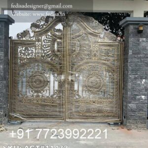 Creative Gate Design Inspiration Boundary Wall And Gate Design No-4059