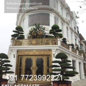 Wooden Main Gate Design For Modern Houses Modern Gate Post Design No-4107