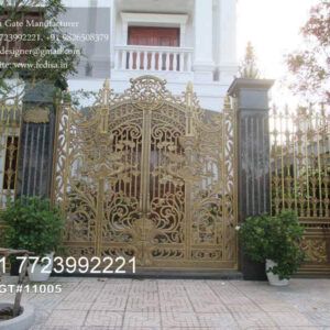 Elegant Gate Design Ideas For Luxury Homes 9 Ft Gate Design No-4133