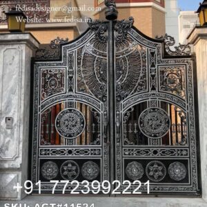 Palace Style Gate Designs Jali Wale Gate Design No-4161