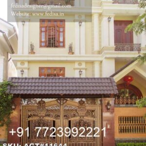 Elegant Front Gate Design Inspiration House Single Gate Design No-4294