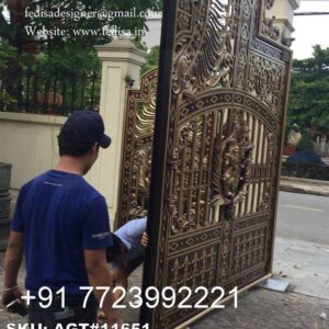 Amazing Front Gate Design Collection Rolling Main Gate Design No-4302