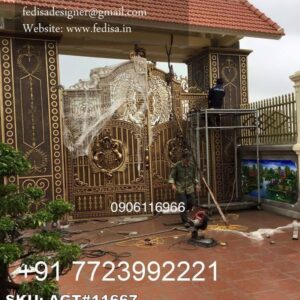 Simple And Modern Gate Design Ideas Front Gate Simple Design No-4319