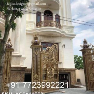 Creative Gate Design Ideas For Villas Main Gate Design And Price No-4320