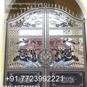 Unique Gate Design Ideas Collection Grill Wala Gate No-4334