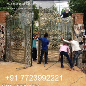 Elegant Gate Design Collection Single Palle Ka Gate No-4394