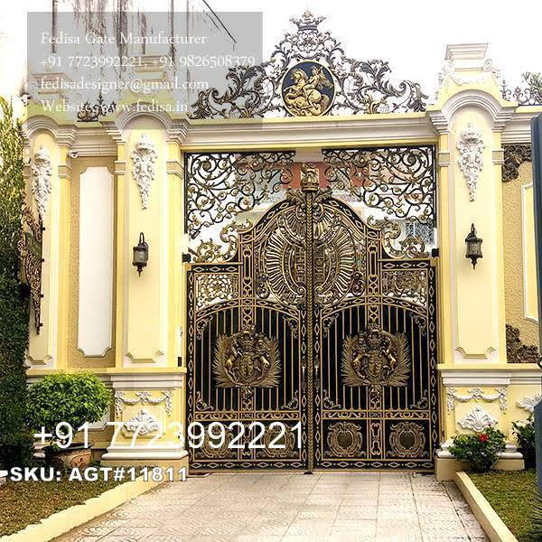 Top Gate Design Ideas Collection Main Gate Design Loha Ka No-4480