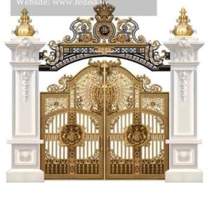 Traditional Wooden Gate Design For Homes Church Entrance Gate Design No-4517