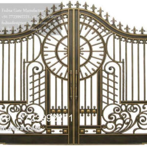 Handmade Wooden Gate Design Ideas Main Gate Post Design No-4520