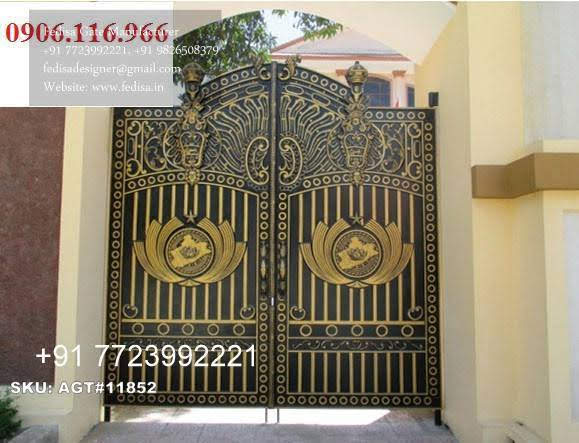 Wooden Gate Design With Modern Touch Home Gate Design Iron No-4525