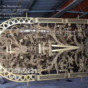 Eye-catching Gate Designs For Front Yard Gi Pipe Main Gate Design No-4543