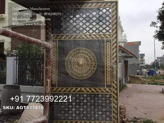 Remote Control Gate Design Inspiration Home Gate Paint Design No-4551