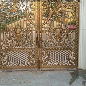 Amazing Entry Gate Designs Steel Modern Gate Design No-4640