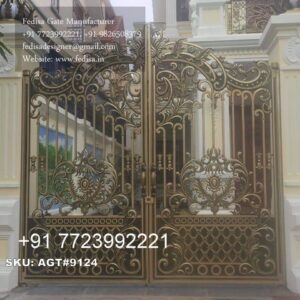 Home Main Gate Design Space Saving Sliding Gate Designs No-4705