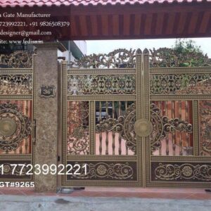 Main Entrance Gate Design Compact Gate Design Ideas For Small Space No-4861