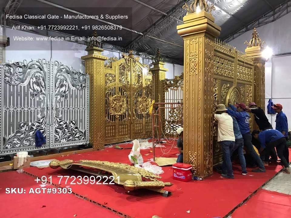 Heavy Duty Gate Design Ideas Lohe Ke Gate No-4904