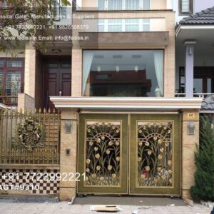 Fancy Gate Design Ideas For Modern Houses Simple Main Gate Design No-4912