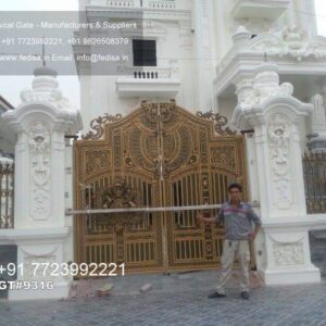Eye-catching Gate Designs For Front Yard Main Gate Design 2026 With Price No-4918
