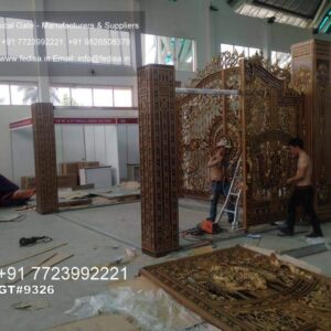 Stylish Sliding Gate Design Ideas Metal Gate Design No-4929