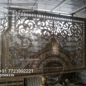 Creative Backyard Gate Designs Iron Main Gate Design 2028 No-4939
