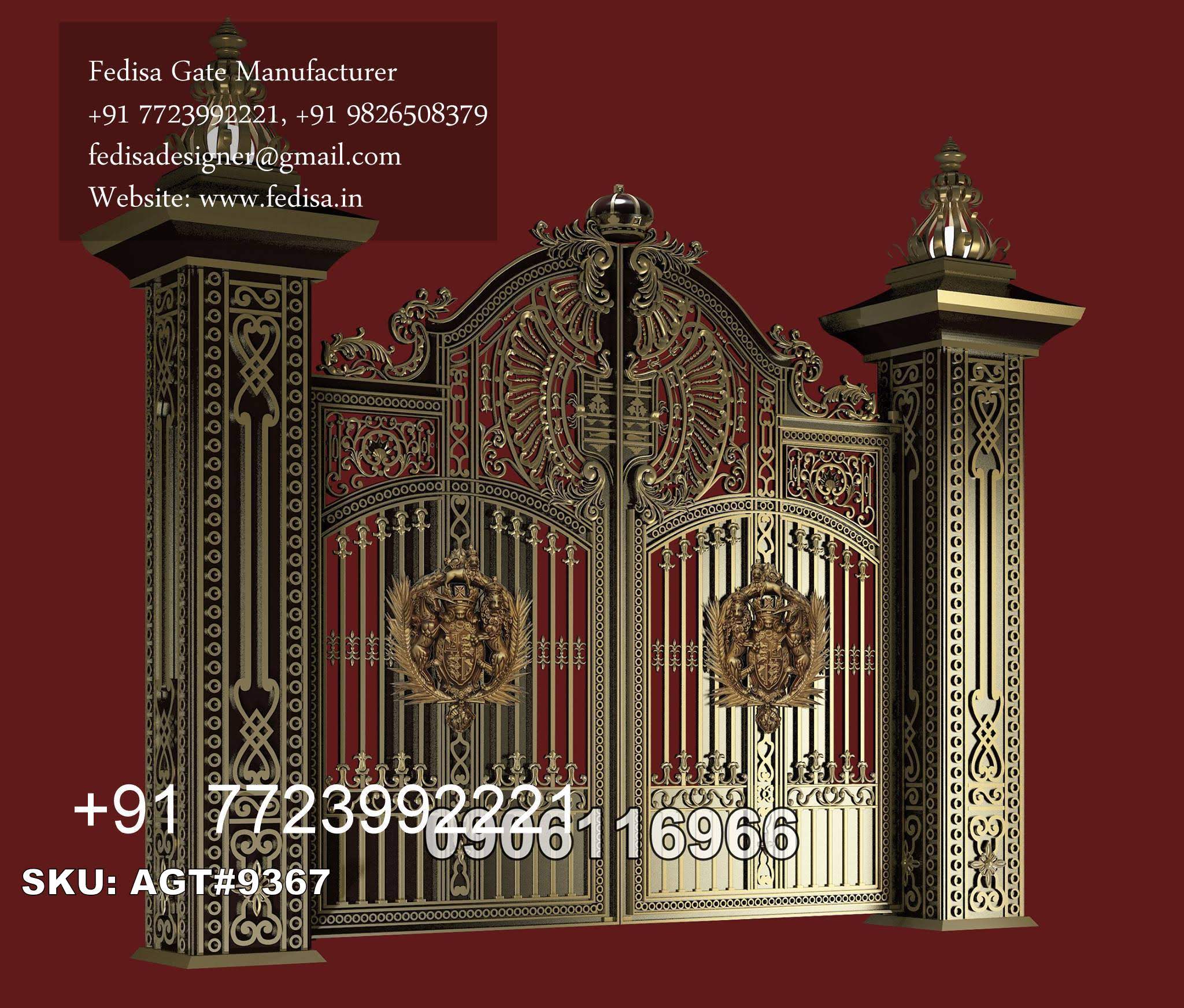 Beautiful Entry Gate Inspiration Main Gate Design No-4974