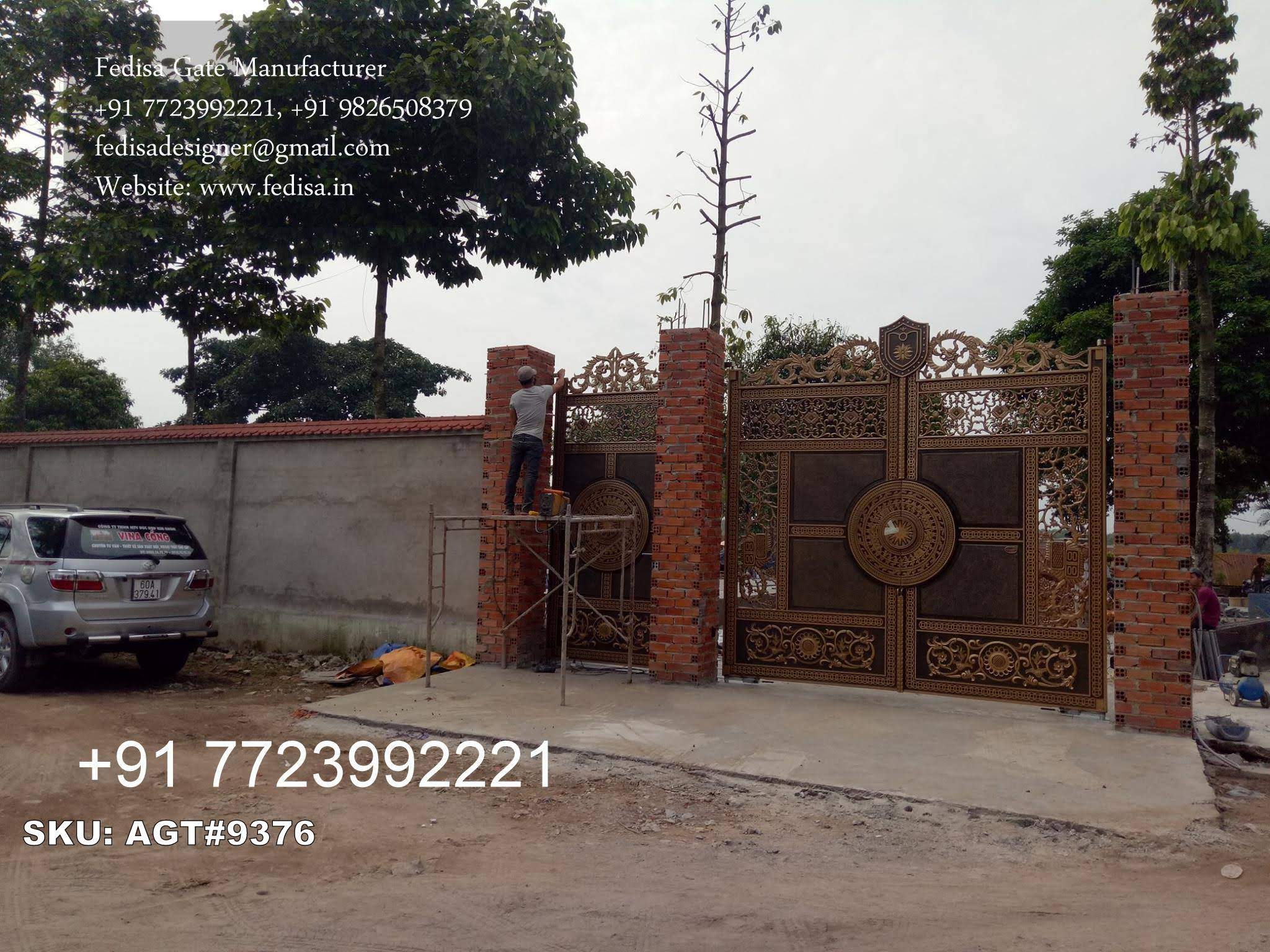 Classic Gate Design Ideas Iron Main Gate Design Catalog India No-4984