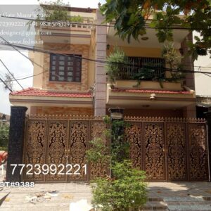Stylish Home Gate Ideas Outdoor Gate Design No-4997