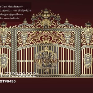 Affordable Gate Design Ideas Front Gate Pillar Design No-5111