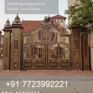 Beautiful Front Gate Design Trends Fiber Gate Design No-5180