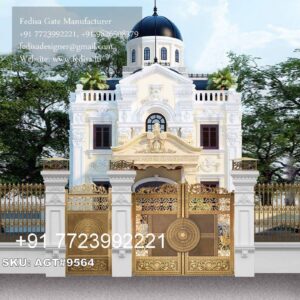 Elegant Front Gate Design Trends Laser Gate Design No-5192