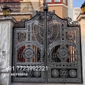 Modern Gate Design Ideas For Small Houses Cnc Cutting Main Gate Design No-5209