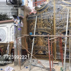 Stylish Gate Design Trends For Houses Fabrication Gate Design No-5219