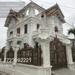 Top Gate Design Ideas Collection Front Gate Pillar Tiles Design No-5267