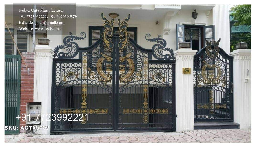 Wooden Garden Gate Design Collection Wall And Gate Design No-5347