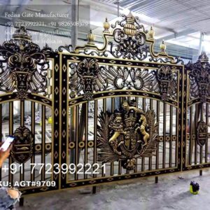 Grand Entrance Gate Designs Main Gate Name Plate Design No-5353