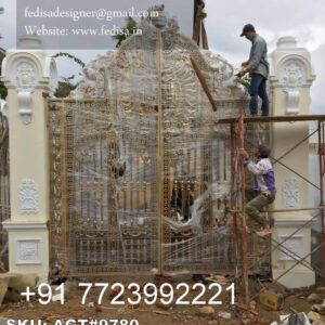 Unique Entry Gate Designs Maharaja Gate Steel No-5432