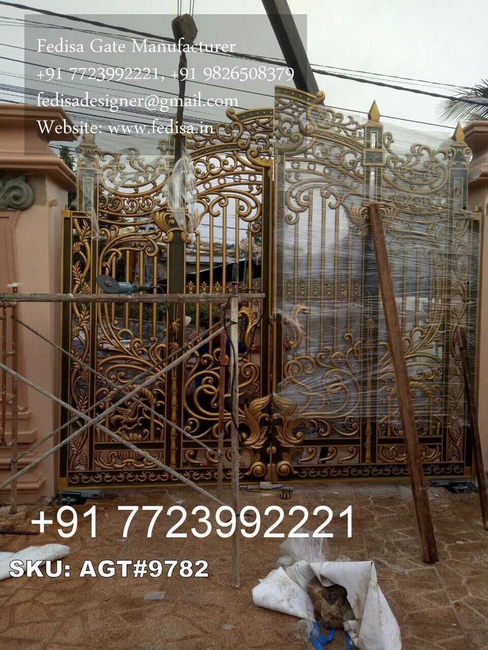 Best Modern Gate Ideas 14 Feet Gate Design No-5434